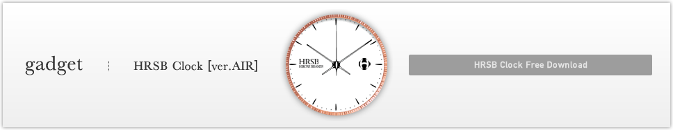 HRSB Clock [ver.AIR]
